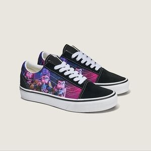 Vans Kids Sneakers - Black and Pink
